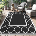 Outdoor Rug Extra Large Waterproof Reversible Garden