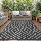 Outdoor Rug Extra Large Waterproof Reversible Garden