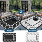 Outdoor Rug Extra Large Waterproof Reversible Garden