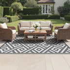 Outdoor Rug Extra Large Waterproof Reversible Garden