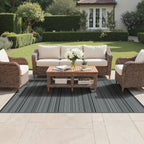 Outdoor Rug Extra Large Waterproof Reversible Garden