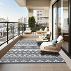 Outdoor Rug for Patio Waterproof Reversible Garden Rugs