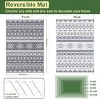 Outdoor Rug for Patio Waterproof Reversible Garden Rugs