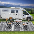Outdoor Rug for Patio Waterproof Reversible Garden Rugs
