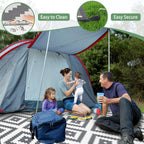 Outdoor Rug for Patios Waterproof Reversible Large Garden