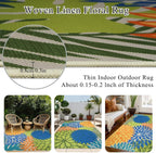 Outdoor Rug Jute Rugs Living Room Washable