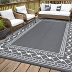 Outdoor Rug Portable Reversible