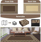 Outdoor Rug Portable Reversible