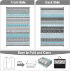 Outdoor Rug Portable Reversible