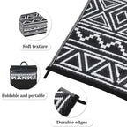 Outdoor Rug Portable Reversible