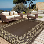 Outdoor Rug Portable Reversible