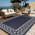 Outdoor Rug Portable Reversible