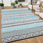 Outdoor Rug Portable Reversible