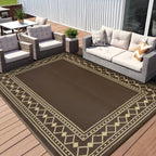 Outdoor Rug Portable Reversible