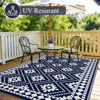 Outdoor Rug Waterproof Large