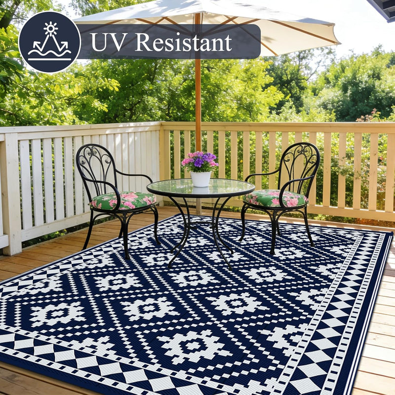 Outdoor Rug Waterproof Large