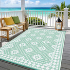 Outdoor Rug Waterproof Large