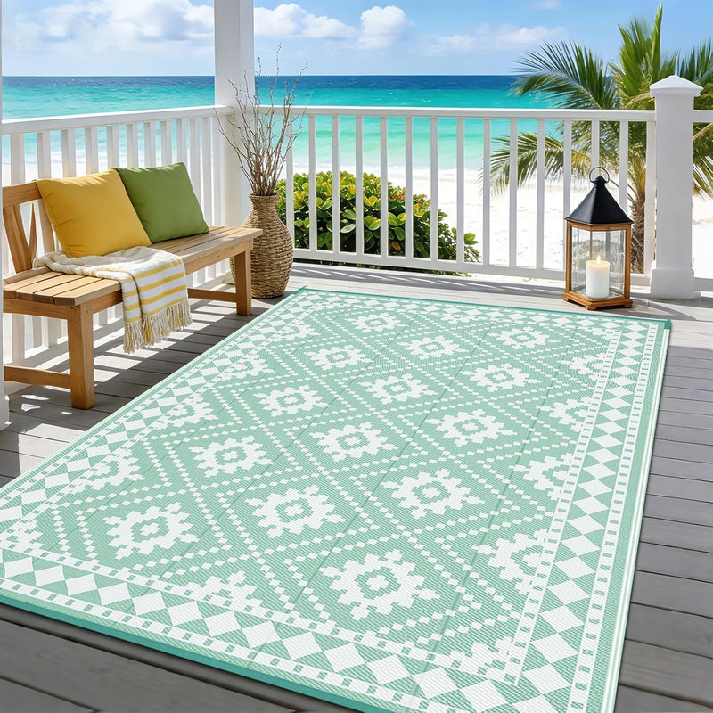 Outdoor Rug Waterproof Large