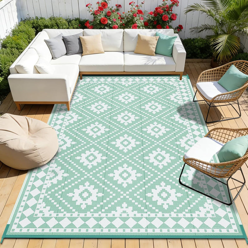 Outdoor Rug Waterproof Large