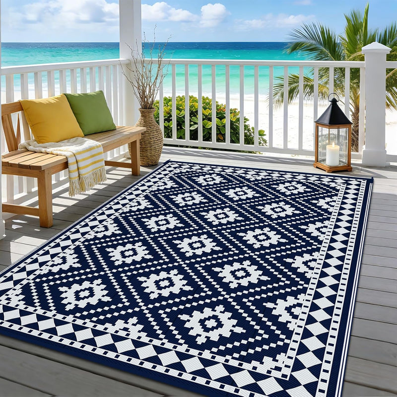 Outdoor Rug Waterproof Large