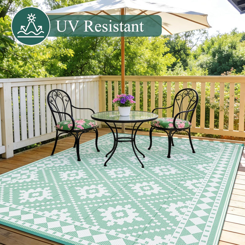 Outdoor Rug Waterproof Large