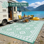 Outdoor Rug Waterproof Large