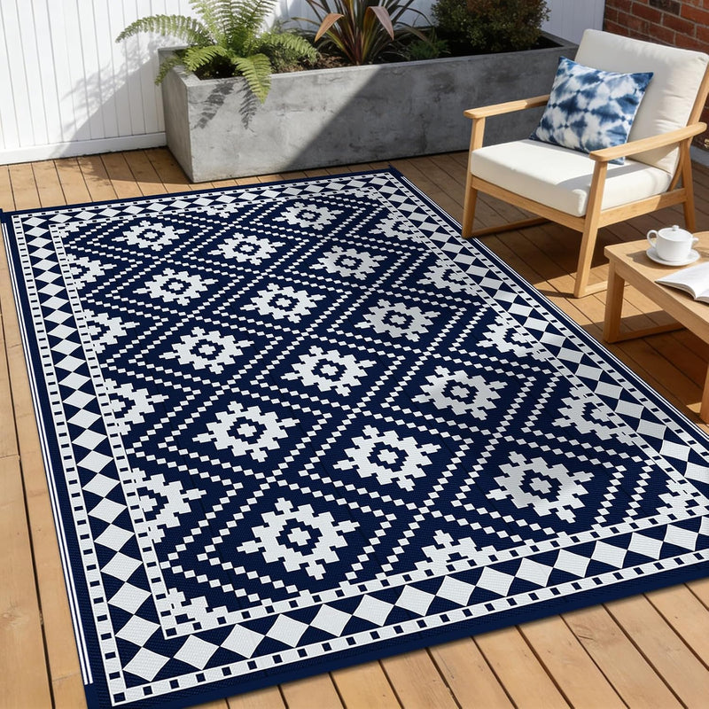 Outdoor Rug Waterproof Large