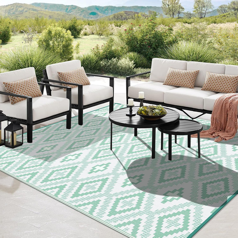Outdoor Rug Waterproof Large