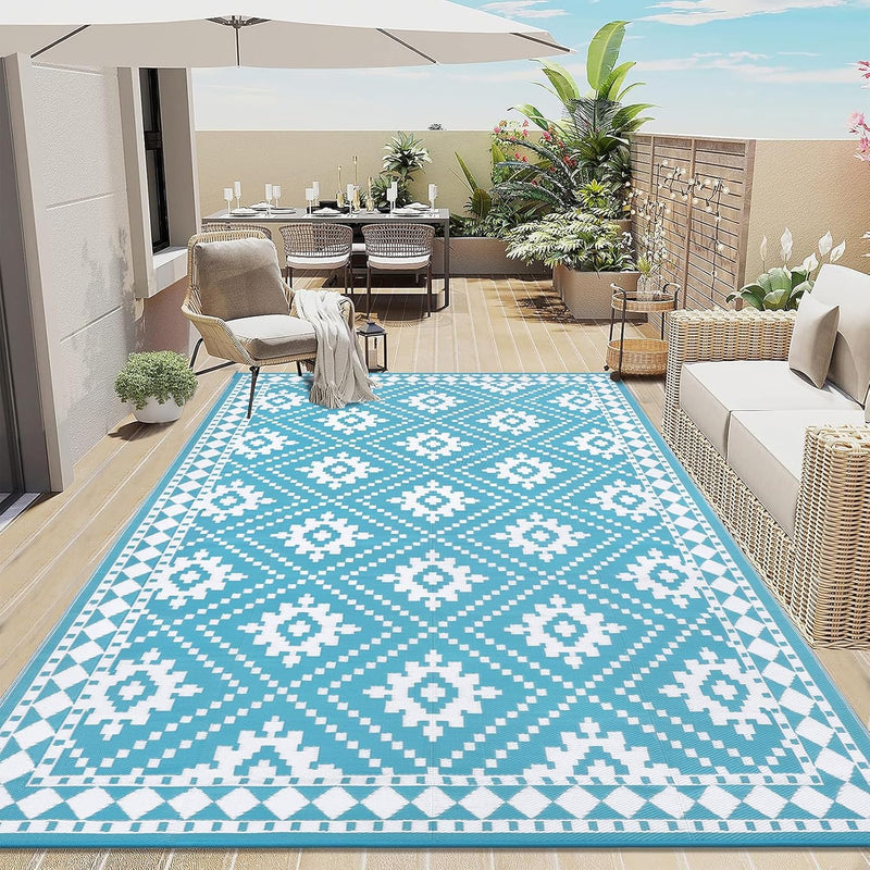 Outdoor Rug Waterproof Large
