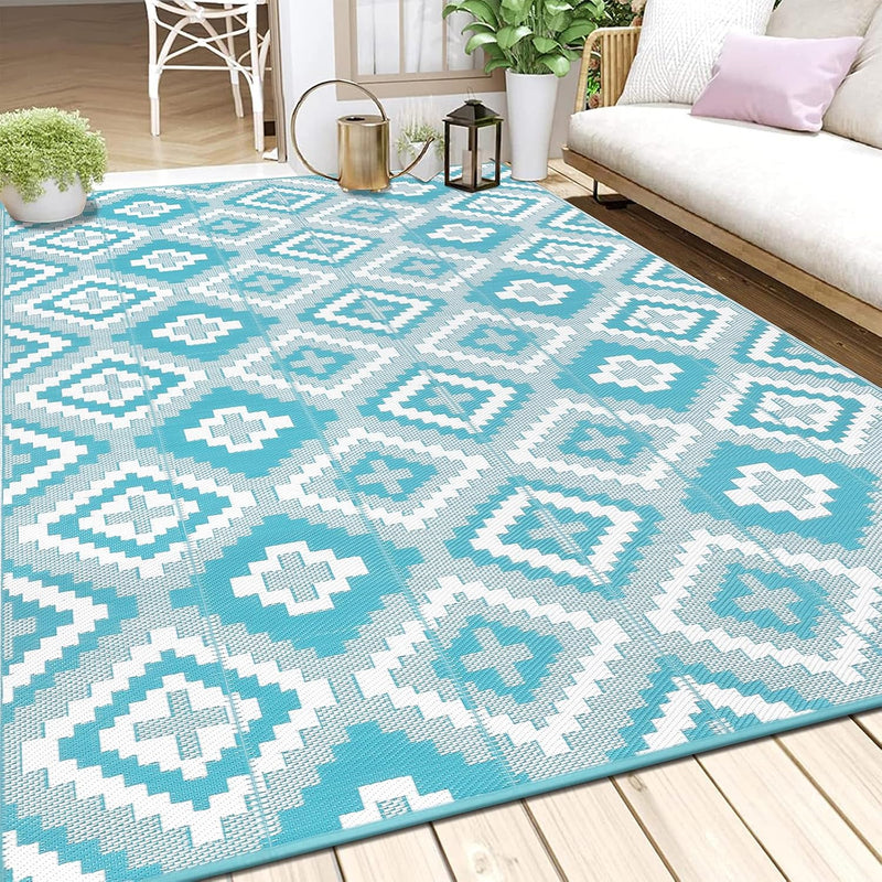 Outdoor Rug Waterproof Large