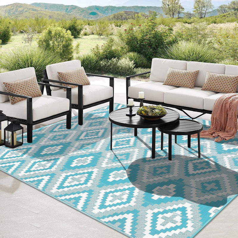 Outdoor Rug Waterproof Large