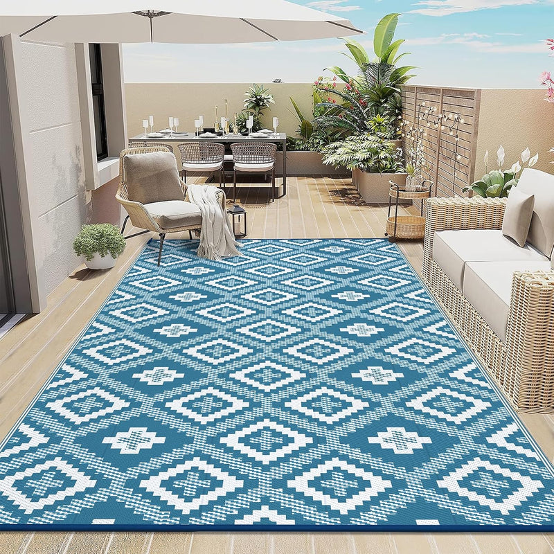 Outdoor Rug Waterproof Large