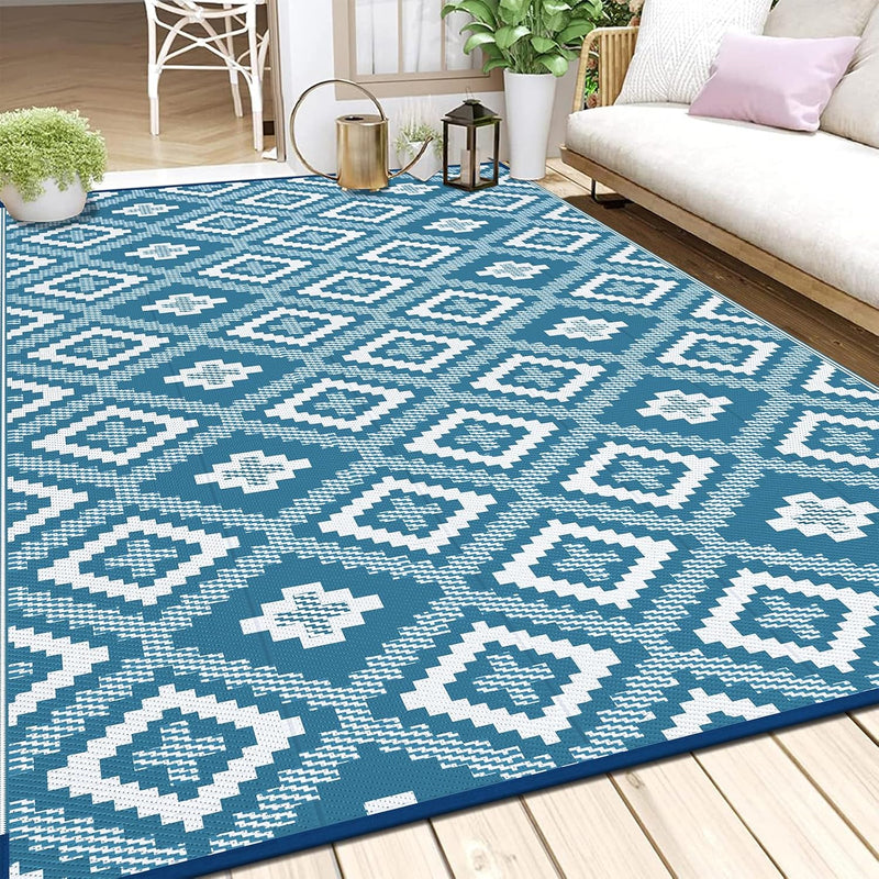 Outdoor Rug Waterproof Large