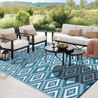 Outdoor Rug Waterproof Large