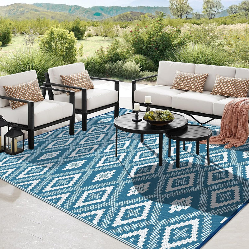 Outdoor Rug Waterproof Large