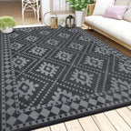 Outdoor Rug Waterproof Large