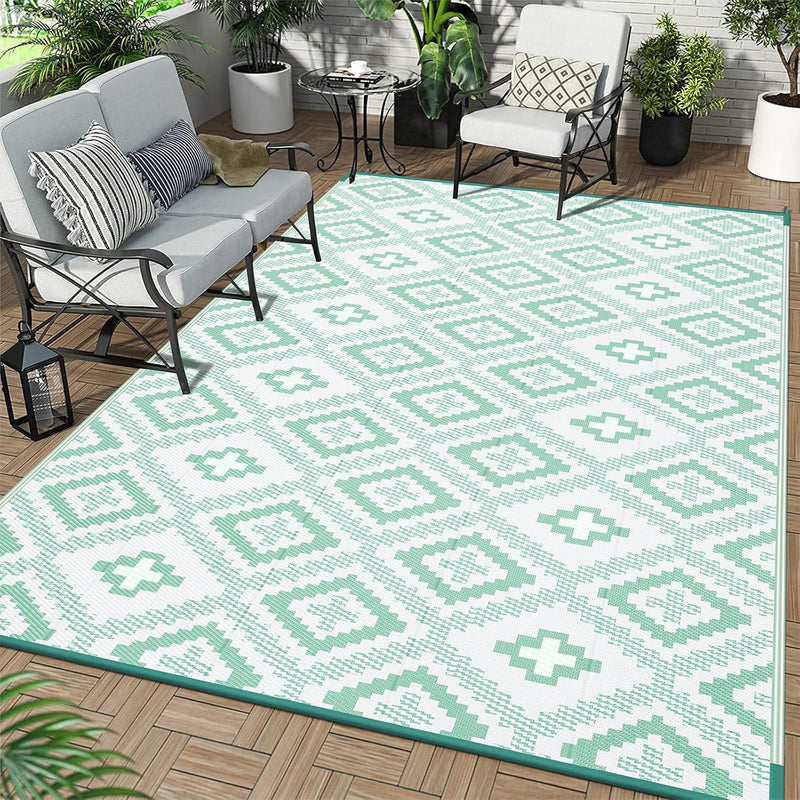 Outdoor Rug Waterproof Large
