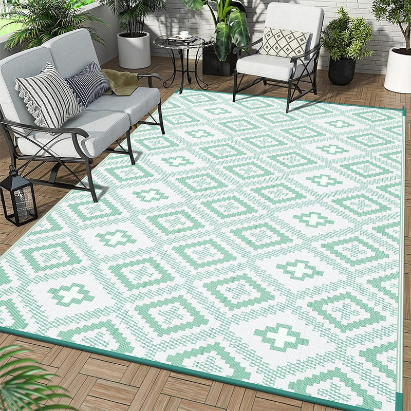 Outdoor Rug Waterproof Large