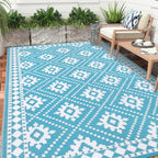 Outdoor Rug Waterproof Large