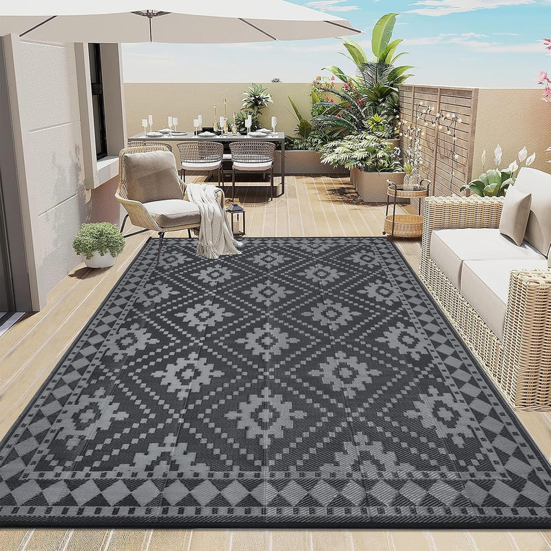 Outdoor Rug Waterproof Large