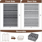 Outdoor Rug Waterproof Reversible