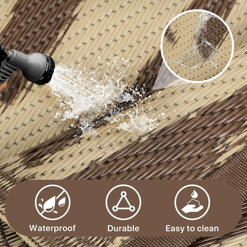 Waterproof Reversible Outdoor Rug