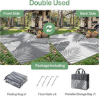 Waterproof Reversible Outdoor Rug