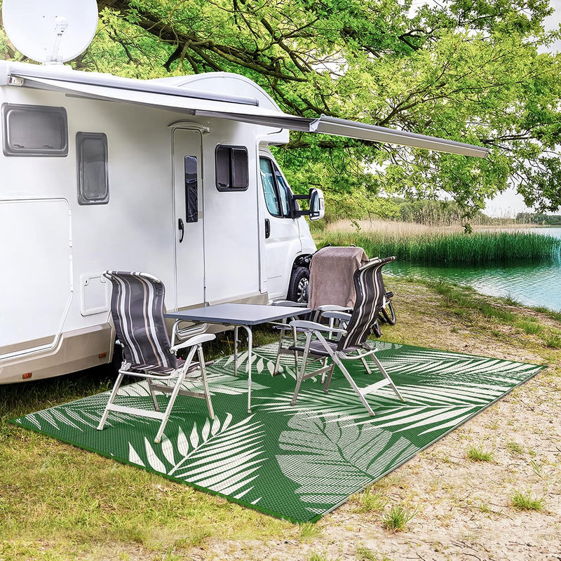 Outdoor Rug Waterproof Reversible Garden Carpet UV