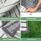 Waterproof Reversible Outdoor Rug
