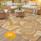Outdoor Rug Waterproof Reversible Garden Carpet UV