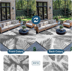 Outdoor Rug Waterproof Reversible Garden Carpet UV