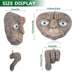 Outdoor Statues Tree Face Garden Ornaments Alien Decoration