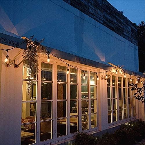 Outdoor String Lights LED 15m S14 48FT Festoon