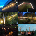 Outdoor String Lights LED Mains 30 Meters Festoon